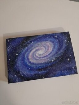 Akryl Androméda galaxia