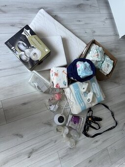 Elektrická odsávačka, antirefluxné vankúše, vysielačky…