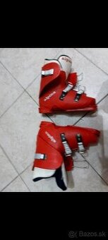 Lyziarky cervene detske damske dorast alpina retro