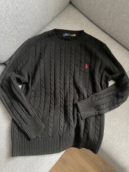 Polo Ralph Lauren čierny pletený sveter