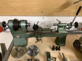 Obúbený 3 švajčiarsky 8mm hodinársky sústruh