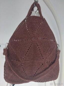Háčkovaná kabelka