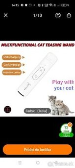 Laser" Interaktívna projekčná hračka pre mačky