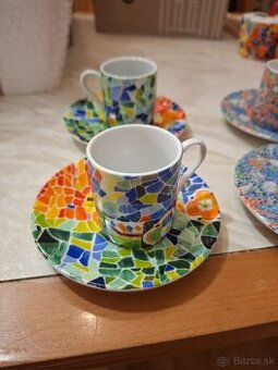 Krásne espresso sety Gaudi Aurora a Gaudi Soles