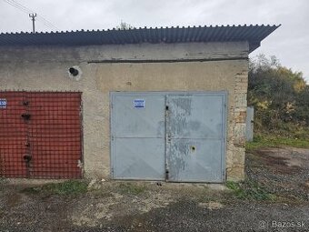 Garáž 18m2 + pozemok v OV