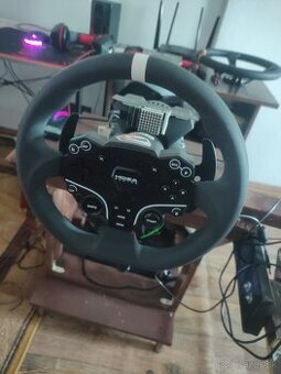 Moza r3 + páka + gear indicator