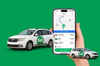 Vodič BOLT TAXI - Zvolen