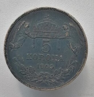 5 koruna 1900, Rakúsko - Uhorsko
