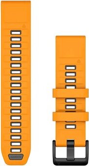 Originálny silikónový remienok Garmin 22mm, Spark Orange