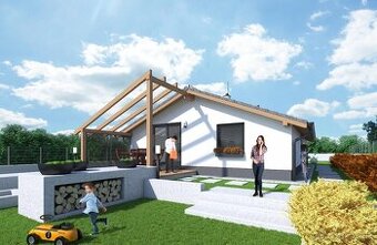 Novostavba 3-izbového rodinného domu vo Vrábľoch