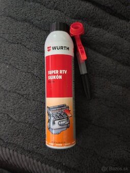 Čierny silikón WURTH