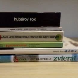 Knihy MIX, pre DETI, gazdinky, hubárov...