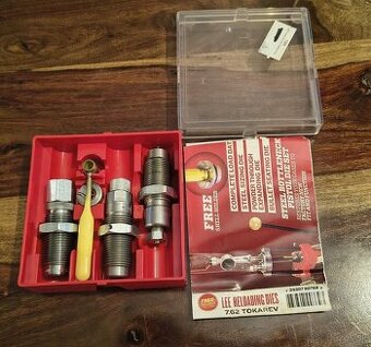 Predám Matrice Lee 3-Die set 7,62 x 25 mm Tokarev