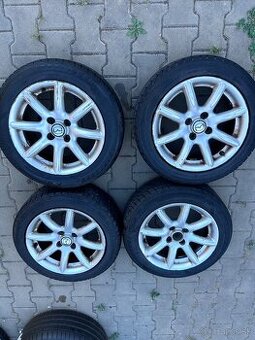 Elektróny 4X100 R15 na zimnych pneu 185/55R15