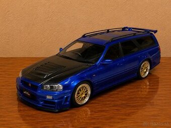 Nissan R34 Stage IVY MODELS 1:18