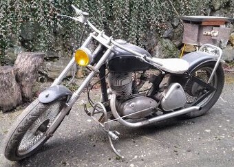 VYMENÍM JAWA 250 559 rv-1/1964 stavba prestavba rodine dôvod
