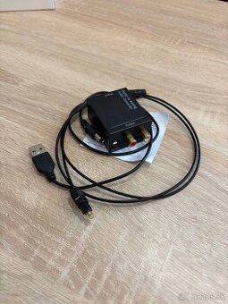 Prevodník digitálneho signálu na analóg - RCA L/R 3,5 mm