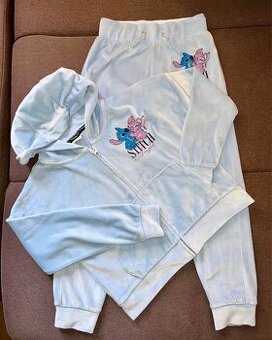 Svetlo modrá tepláková súprava Stitch