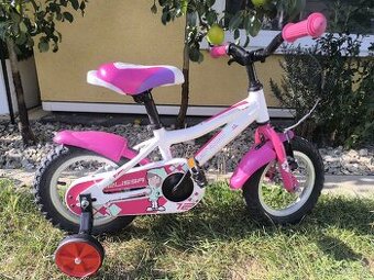 Bicykel 12 od 2-4 rokov s kolieskami