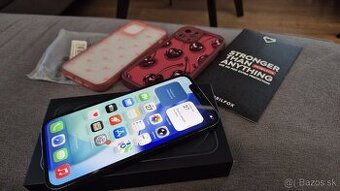 Apple iphone 12 pro 128gb modry, krasny stav
