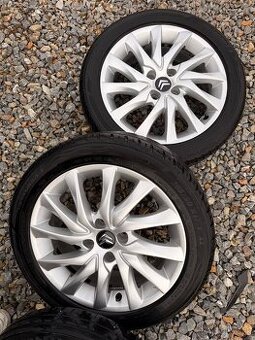 Predám originálne hliníkové disky Citroën R17”