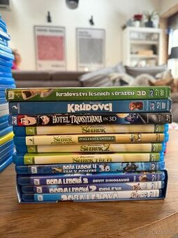Blu-ray filmy pre deti - Disney, Pixar, DreamWorks