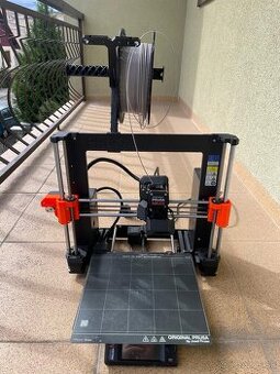 Prusa MK4S – takmer nová, 9 mesiacov, + 5 filamentov ZDARMA