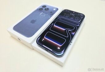 APPLE IPHONE 17 PRO 256GB DEEP BLUE,TOP STAV ,BATERKA 100%