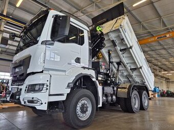 MAN TGS 6x6 RUKA + VYKLÁPAČ