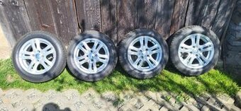 Predám alu disky 4x100 R14+ pneu