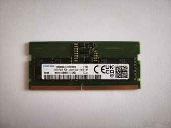 Samsung SO-DIMM DDR5 8GB 4800MHz CL40