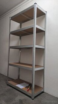 Zadarmo priveziem kvalitné regále 180x90x40cm, 175kg/polica