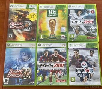 Predám hry na Xbox 360