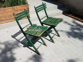 záhradné stoličky na ktorých sa písala história - 1