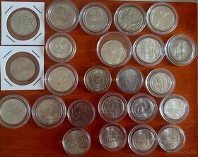 Strieborné československé mince
