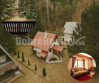 PREDAJ: Chata s terasou v Národnom parku Nízke Tatry, 79 m2,
