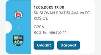 Slovan Bratislava vs Košice