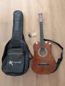 Gitara 3/4 s obalom a stojanom