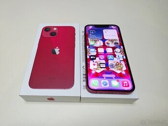 APPLE iPhone 13 mini 128GB,RED,ZDRAVIE BATERKY 100%