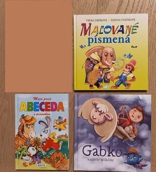 Knihy vhodne najma pre predskolakov-prvakov