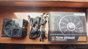 PREDÁM ZDROJ 750 W EVGA B3 BRONZE
