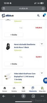 Herná klávesnica a slúchadla