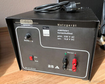 Nemecky stabilizovany zdroj 13,8V DC / 25 A