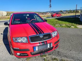 Skoda Fabia I combi 1.4 TDI 51kw červená