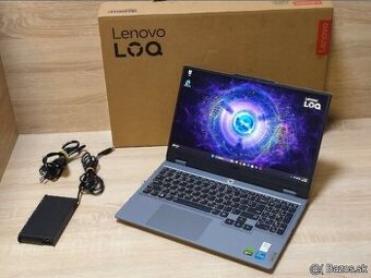 Predám Herný Lenovo LOQ-i5-12450HX//RTX™ 3050 6GB GDDR6