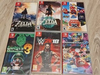 Nintendo switch hry - AKTUALNE