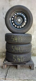 Disky 5x114,3 r15 zimne pneu 195/65 r15