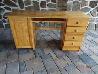 PISACÍ STOL borovica masív.