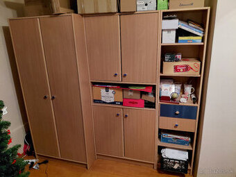 Obývacia stena 222x60x183cm