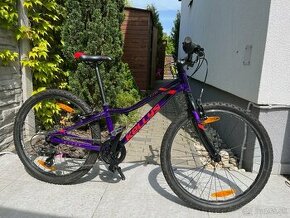 Predam detsky bicykel Kellys 24 fialovy
